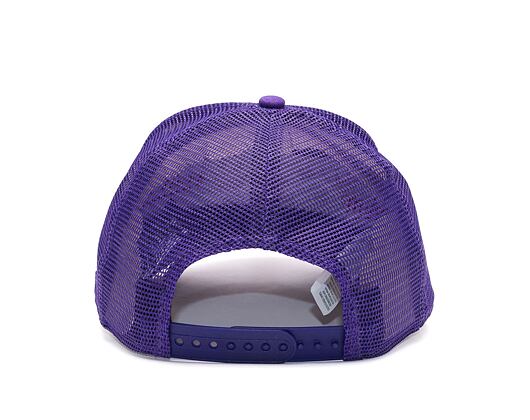 Kšiltovka New Era 9FORTY A-Frame Trucker NBA League Champions Los Angeles Lakers Purple