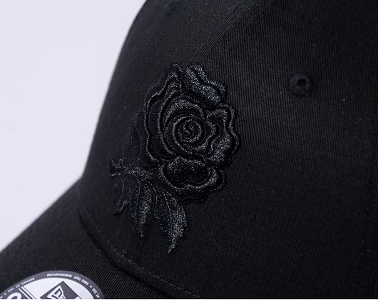 Kšiltovka New Era 9FORTY Essential Black on Black Rugby Football Union Black