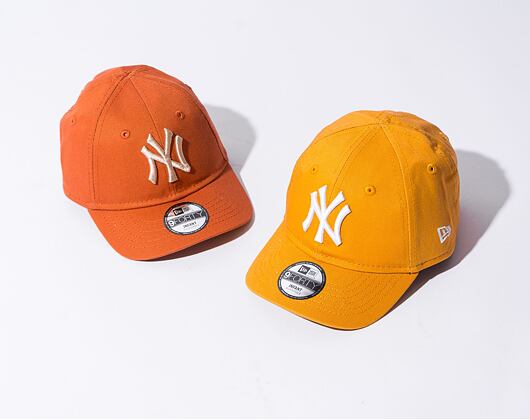 Dětská kšiltovka New Era 9FORTY Kids MLB League Essential New York Yankees Sundial / Optic White