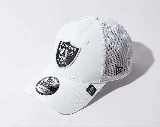 Kšiltovka New Era 9FORTY Trucker NFL Home Field Las Vegas Raiders Optic White