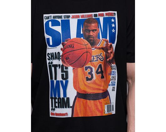 Triko Mitchell & Ness Slam Tee Los Angeles Lakers SHAQUILLE O'NEAL Black