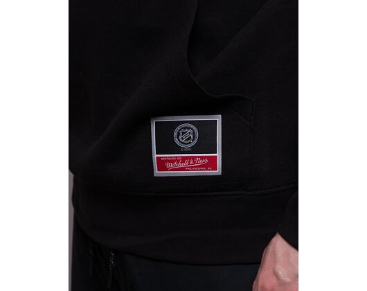 Mikina Mitchell & Ness NHL Team Logo Hoody Chicago Blackhawks Black
