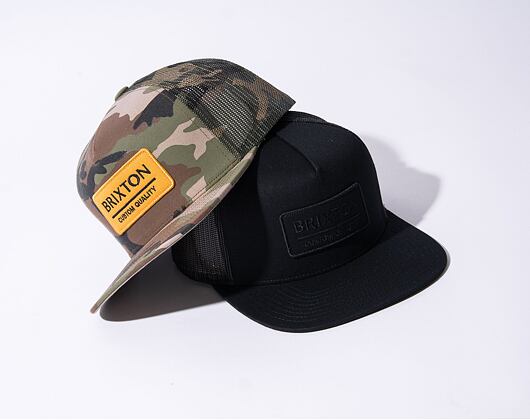 Kšiltovka Brixton Palmer Proper MP Mesh Cap Camo / Surplus