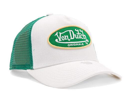 Kšiltovka Von Dutch Trucker Boston White/Green