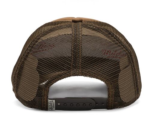 Kšiltovka Von Dutch Trucker Tampa Foam Brown/Brown