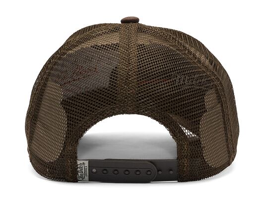 Kšiltovka Von Dutch Trucker Boston White/Brown