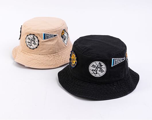 Klobouk New Era Heritage All Over Patch Bucket Black
