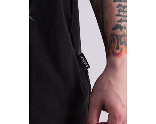 Triko Wasted Paris T-Shirt Reverse Nightfall Black