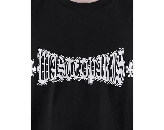 Triko Wasted Paris T-Shirt London Cross Black