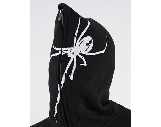 Mikina Wasted Paris Hoodie Full Zip Sick Black