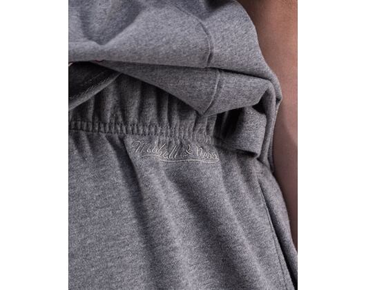 Tepláky Mitchell & Ness NBA M&N CITY COLLECTION FLEECE PANT BULLS Grey Heather