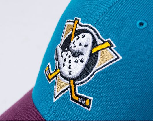 Kšiltovka '47 Brand NHL Anaheim Ducks Sure Shot TT Snapback MVP Dark Teal