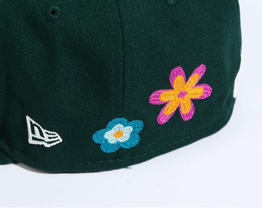 Kšiltovka New Era 59FIFTY MLB Floral Oakland Athletics Dark Green