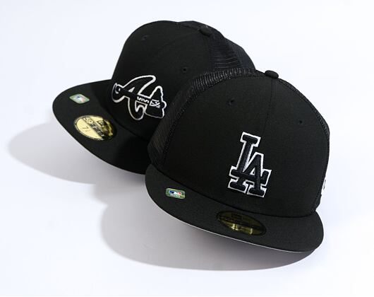 Kšiltovka New Era 59FIFTY MLB "Batting Practice" Los Angeles Dodgers Black