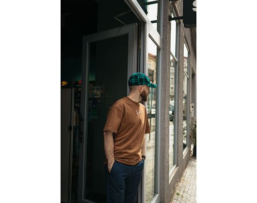 Kšiltovka New Era 9FORTY MLB Plaid  Los Angeles Dodgers Green