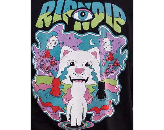 Triko RIP N DIP Tear To Heaven Tee Black