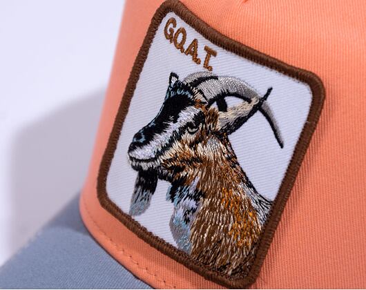 Kšiltovka Goorin - The GOAT Trucker - Orange