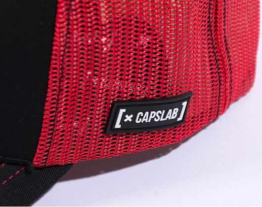 Kšiltovka Capslab Speedy Gonzales - Speedy Gonzales Trucker Black / Burgundy