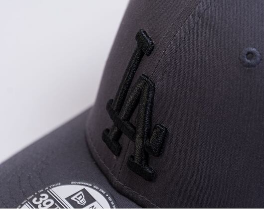 Kšiltovka New Era 39THIRTY MLB League Essential Los Angeles Dodgers Dark Grey / Black