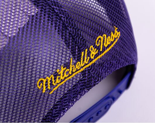 Kšiltovka Mitchell & Ness NBA Billboard Trucker Snapback Los Angeles Lakers Purple