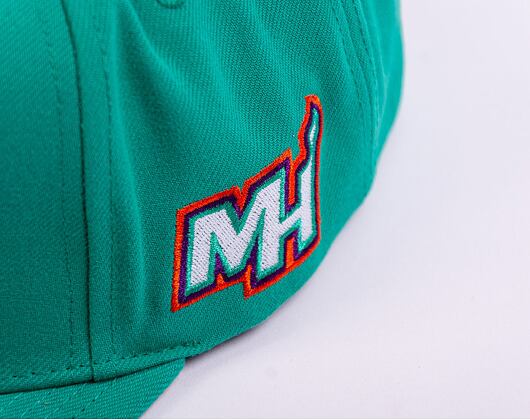 Kšiltovka Mitchell & Ness NBA Desert Green Snapback Miami Heat Teal