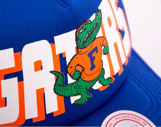 Kšiltovka Mitchell & Ness NCAA Billboard Trucker Snapback University Of Florida Blue