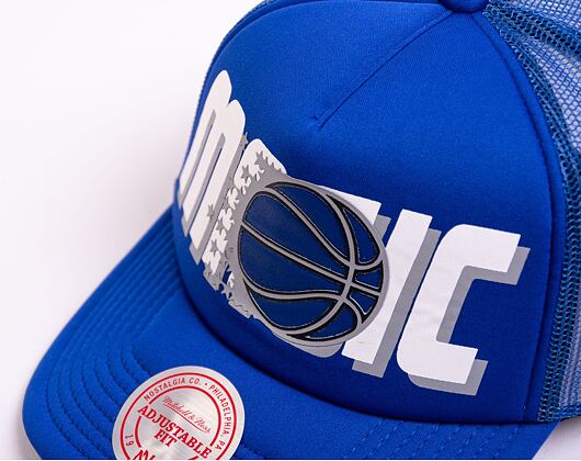 Kšiltovka Mitchell & Ness NBA Billboard Trucker Snapback Hwc Orlando Magic Blue