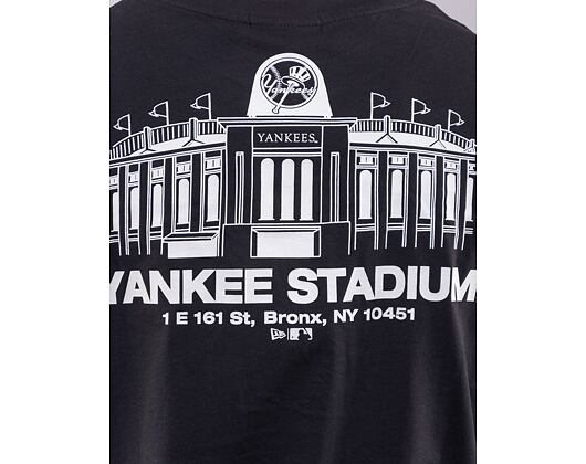 Triko New Era MLB Stadium Graphic Oversized Tee New York Yankees Navy / White