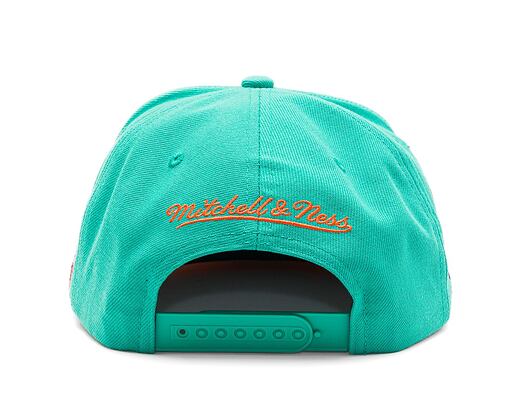 Kšiltovka Mitchell & Ness NBA Desert Green Snapback Chicago Bulls Teal