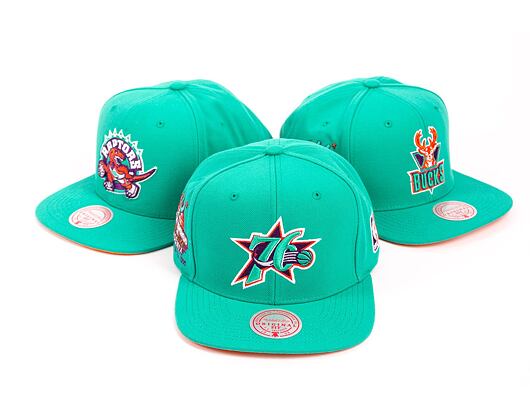 Kšiltovka Mitchell & Ness NBA Desert Green Snapback Hwc Philadelphia 76Ers Teal