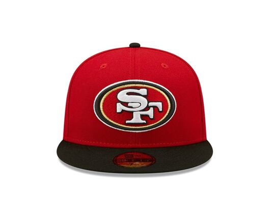 Kšiltovka New Era 59FIFTY NFL Side Patch San Francisco 49ers Scarlet