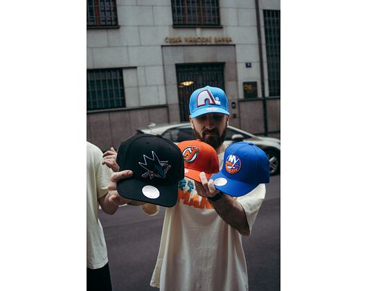 Kšiltovka Mitchell & Ness - Team Ground 2.0 Pro Snapback - San Jose Sharks - Black