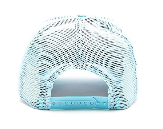Kšiltovka New Era 9FORTY A-Frame Trucker MLB Tonal Mesh Los Angeles Dodgers Pastel Blue
