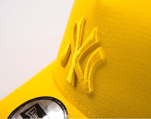 Kšiltovka New Era 9FORTY A-Frame Trucker MLB Tonal Mesh New York Yankees Cyber Yellow