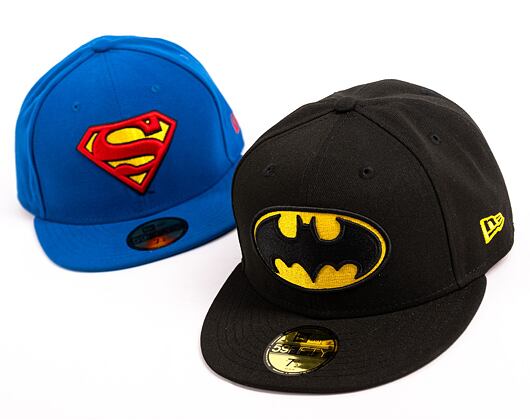 Kšiltovka New Era 59FIFTY Character Basic Batman Black / Yellow