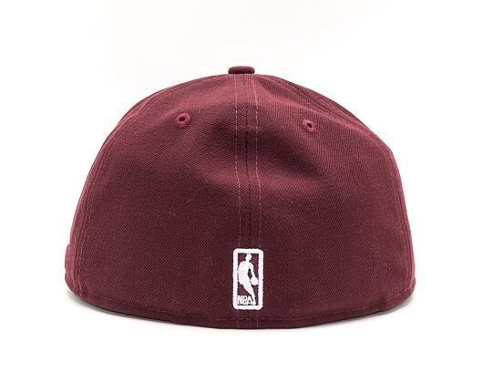 Kšiltovka New Era 59FIFTY League Basic NBA Chicago Bulls Maroon / White