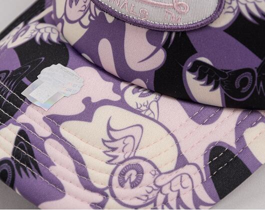 Kšiltovka Von Dutch Trucker Tampa Foam Purple Camo