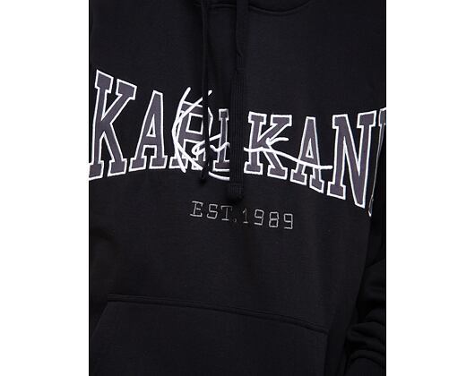 Mikina Karl Kani College Signature Os Hoodie black