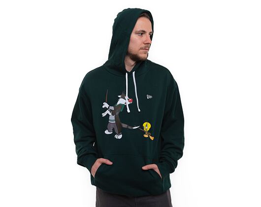 Mikina New Era Looney Tunes × Harry Potter Duo Oversized Hoody Green