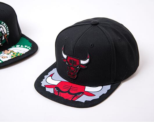 Kšiltovka Mitchell & Ness NBA Munch Time Snapback Bulls Black
