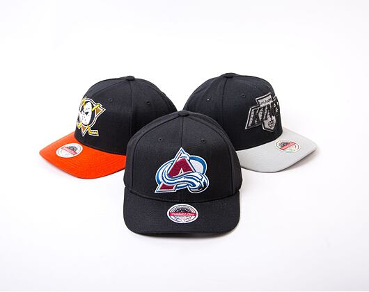 Kšiltovka Mitchell & Ness NHL Team Logo Hc Cr Snapback Avalanche Black