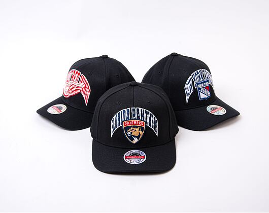 Kšiltovka Mitchell & Ness NHL Letterman Type Classic Red Panthers Black