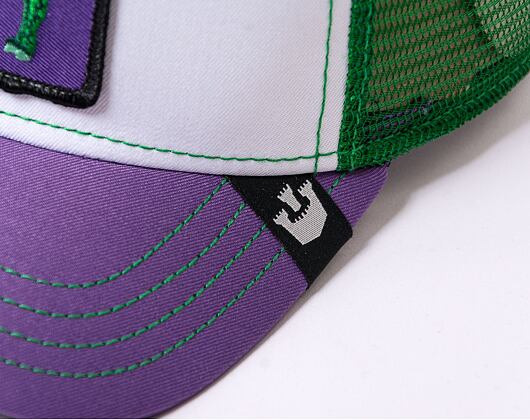 Kšiltovka Goorin - 'Acid Trip Pack' - Donkey Trip - White / Purple / Green