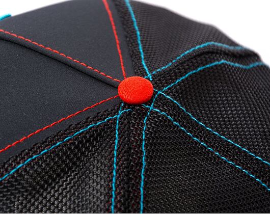 Kšiltovka Goorin - 'Drip Pack' - RrollinG - Black / Turquoise