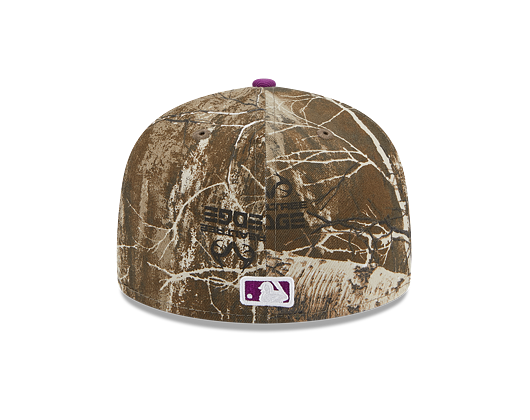 New Era 59FIFTY LP Retro Crown MLB "2000 SUBWAY SERIES" Side Patch New York Yankees Realtree/Purple