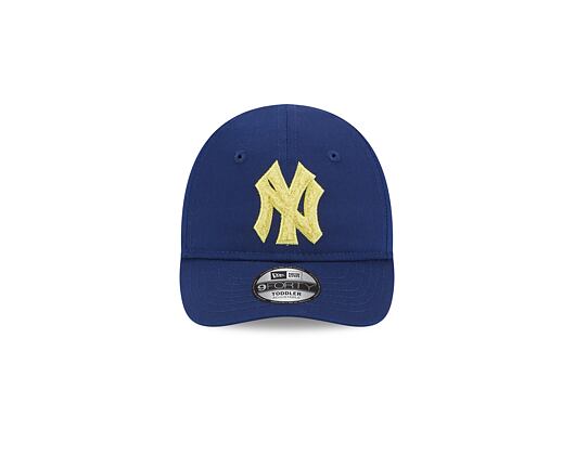 Dětská Kšiltovka New Era 9FORTY Kids MLB Boucle New York Yankees Royal Blue / Yellow