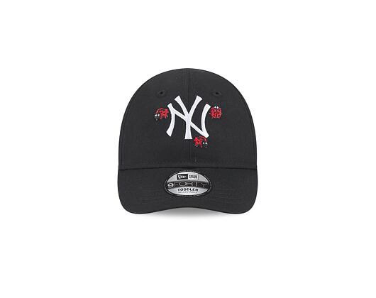 Dětská Kšiltovka New Era 9FORTY Kids MLB Outdoor New York Yankees Black / White