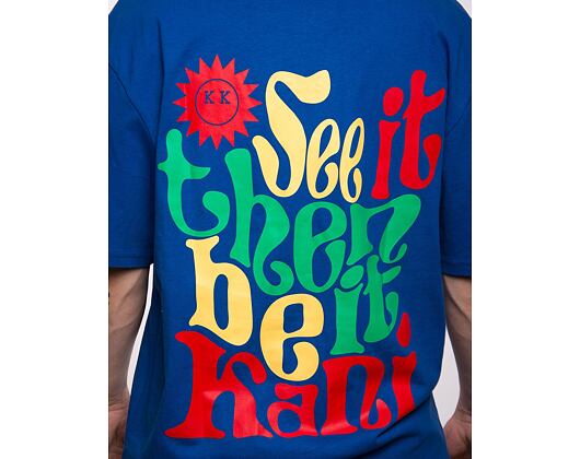 Triko Karl Kani Small Signature Print Tee Blue