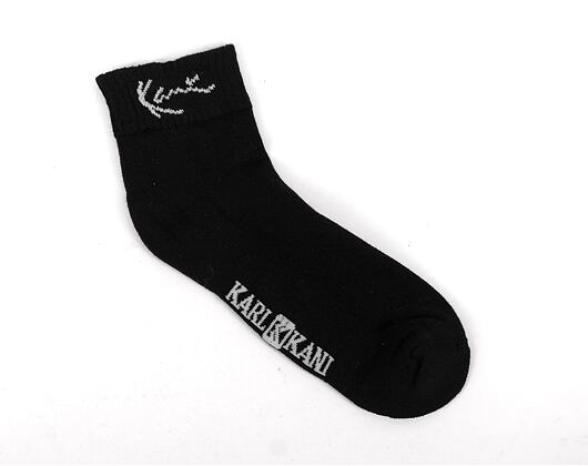 Ponožky Karl Kani - Signature Ankle Socks 3-Pack - Black