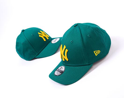 Dětská Kšiltovka New Era 9FORTY Kids MLB League Essential New York Yankees Malachite / Pastel Yellow